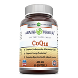 Amazing Formulas CoQ10 400 Mg 60 Softgels