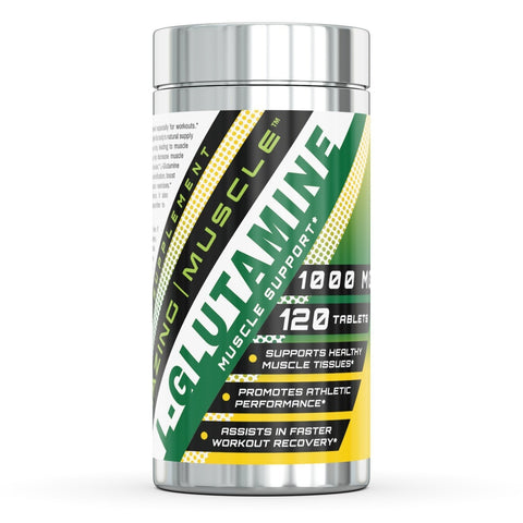 Amazing Muscle L Glutamine Muscle Support 1000 Mg 120 Tablets