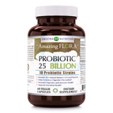 Amazing Flora Probiotic 25 Billion 10 Strains 60 Veggie Capsules