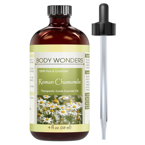 Body Wonders 100 % Pure Roman Chamomile 4 Fl Oz