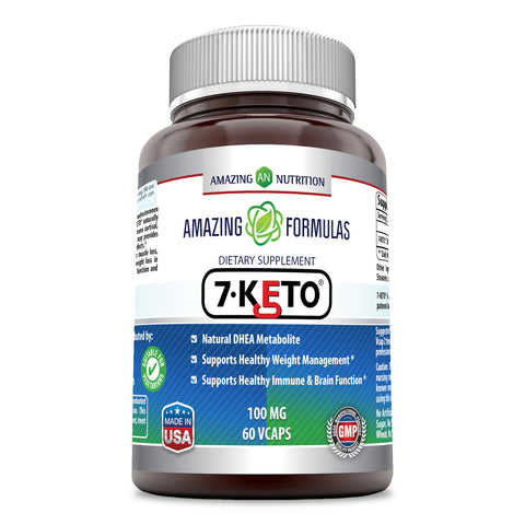 Amazing Formulas 7 Keto 100 Mg 60 Veggie Capsules