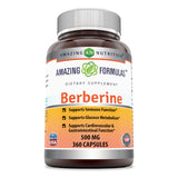 Amazing Formulas Berberine 500 MG 360 Capsules