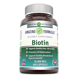 Amazing Formulas Biotin 10000 Mcg 400 Capsules