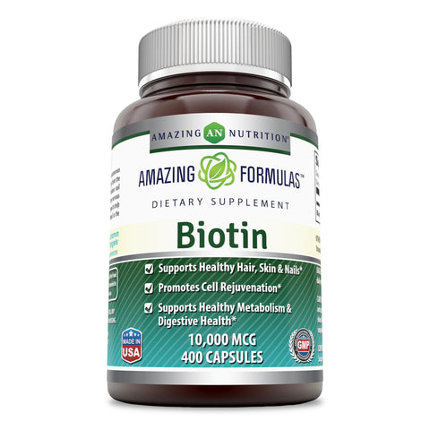 Amazing Formulas Biotin 10000 Mcg 400 Capsules