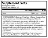 Amazing Formulas Biotin 15000 Mcg 240 Tablets