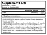 Amazing Formulas Biotin 5000 Mcg 200 Capsules
