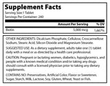 Amazing Formulas Biotin 5000 Mcg 240 Tablets