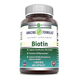 Amazing Formulas Biotin 5000 Mcg 400 Capsules