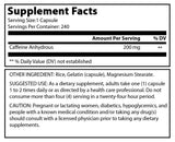 Amazing Formulas Caffeine 200 Mg 240 Capsules