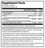Amazing Formulas Plain Calcium Magnesium Zinc 240 Tablets