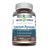 Amazing Formulas Calcium Pyruvate 1500 Mg 120 Capsules