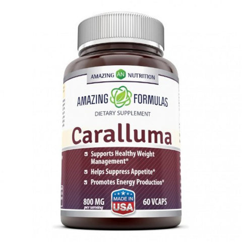Amazing Formulas Caralluma Fimbriata 800 Mg 60 Veggie Capsules