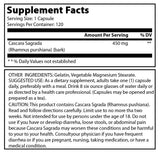 Amazing Formulas Cascara Sagrada 450 Mg 120 Capsules