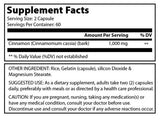 Amazing Formulas Cinnamon Bark 1000 Mg 120 Capsules