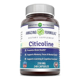 Amazing Formulas Citicoline 250 Mg 240 Capsules