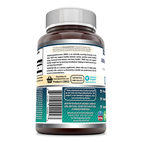 Amazing Formulas DHEA 50 Mg 120 Tablets Vitaminshub