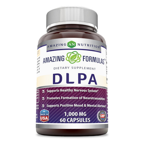 Amazing Formulas DLPA 1000 Mg 60 Capsules