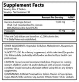 Amazing Formulas Garcinia Cambogia Extract 1500 Mg 180 Capsules