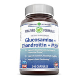 Amazing Formulas Glucosamine Chondroitin MSM 240 Capsules