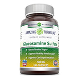 Amazing Formulas Glucosamine Sulfate 500 Mg 240 Capsules