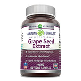 Amazing Formulas Grapeseed Extract 100 Mg 120 Capsules