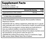 Amazing Formulas Grapeseed Extract 100 Mg 120 Capsules