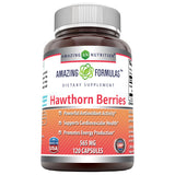 Amazing Formulas Hawthorn Berries 565 Mg 120 Capsules