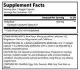 Amazing Formulas Holy Basil Dietary Supplement 500 Mg 120 Capsules