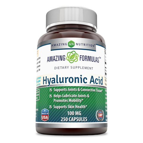 Amazing Formulas Hyaluronic Acid 100 MG 250 Capsules