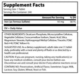 Amazing Formulas Iron 65 Mg 240 Tablets