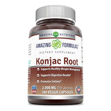Amazing Formulas Konjac Root 2000 Mg 180 Veggie Capsules