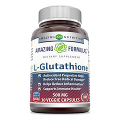 Amazing Formulas L-Glutathione 500 Mg 30 Veggie Capsules