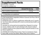 Herbal Secrets Maca 750 Mg 90 Capsules