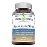 Amazing Formulas Magnesium Citrate 200 Mg 120 Tablets