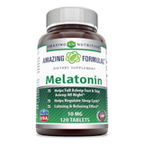 Amazing Formulas Melatonin 10 Mg 120 Tablets