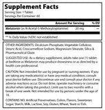Amazing Formulas  Melatonin 20 Mg 60 Tablets