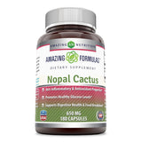 Amazing Formulas Nopal Cactus 650 Mg 180 Capsules