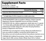 Pure Naturals Potassium Citrate 99 Milligrams 180 Capsules