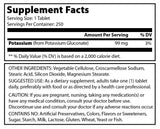 Amazing Formulas Potassium Gluconate 99 Mg 250 Tablets