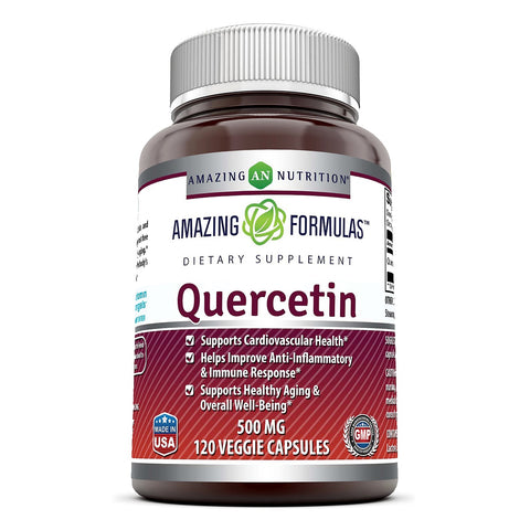 Amazing Formulas Quercetin 500 Mg 120 Veggie Capsules
