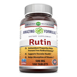 Amazing Formulas Rutin 500 Mg 100 Tablets