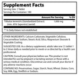 Amazing Formulas Tribulus 1000 Mg 180 Tablets