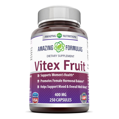 Amazing Formulas Vitex Fruit 400 Mg 250 Capsules