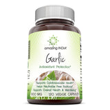Amazing India Garlic 500 Mg 120 Veggie Capsules