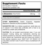 Amazing Muscle L-Glutamine Muscle Support 500 Mg 120 Capsules