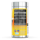 Amazing Muscle Norwegian Omega Fish Oil 1000 Mg 120 Softgels Lemon