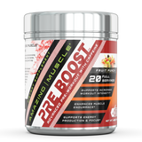 Amazing Muscle Pre Boost - Pre-Workout with Caffeine - 20 Servings
