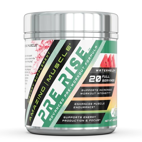 Amazing Muscle Pre Rise Advanced Pre Workout Formula 20 Serving