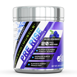 Amazing Muscle Pre Rise Advanced Pre-Workout Formula 20 servings (Blue Raspberry)