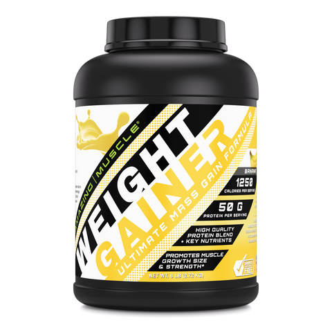 Amazing Muscle Whey Protein Gainer Banana Flavour 6 Lbs